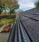 black installed, backyard