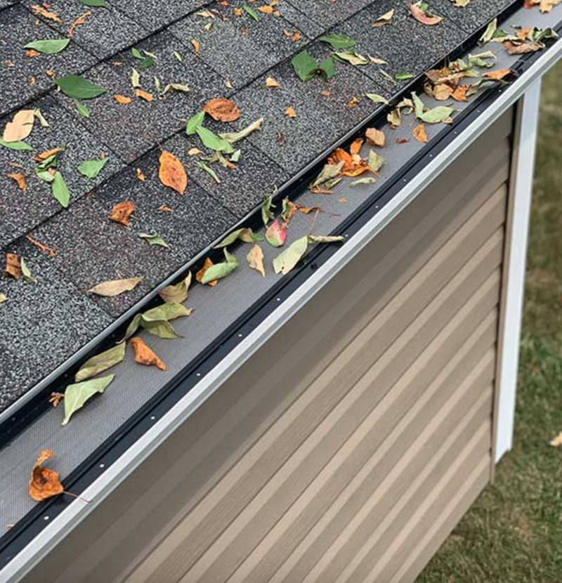 Microedge Gutter Micro Mesh Hydro Flo Flo Premium Stainless Steel Leaf Gutter Guard Fil ...