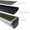 Microedge Gutter Micro Mesh Hydro Flo Flo Premium Stainless Steel Leaf Gutter Guard Fil ...