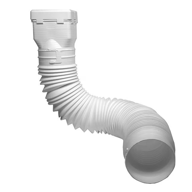 Universal Professional Grade Rain Gutter Flexible Downspout Extension ...