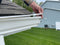 Original Gutter Edge™ Peel N' Stick Seamless design proven to keep your gutters from ever Oxidizing or Staining